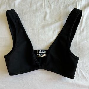 I.AM.GIA “Lucid Top” in black